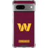 NFL Washington Commanders Distressed Google Pixel 7a Clear Case